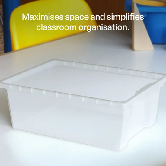 Medium Tote Tray Clear - Modern Teaching Aids NZ