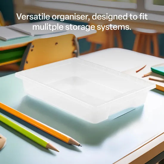 Small Tote Tray - Clear - Modern Teaching Aids NZ