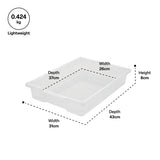 Small Tote Tray - Clear - Modern Teaching Aids NZ