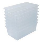 Clear Storage Tub - 20.5x34x12.3 - Modern Teaching Aids NZ