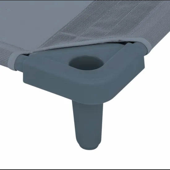 Slimline Stacking Bed - Grey - Spare Foot - Modern Teaching Aids NZ