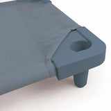 MTA Spaces - Compact Slimline Stacking Bed - Grey - 101.5 x 58.5 cm - Modern Teaching Aids NZ