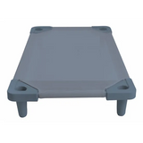 MTA Spaces - Compact Slimline Stacking Bed - Grey - 101.5 x 58.5 cm - Modern Teaching Aids NZ