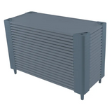 MTA Spaces - Compact Slimline Stacking Bed - Grey - 101.5 x 58.5 cm - Modern Teaching Aids NZ