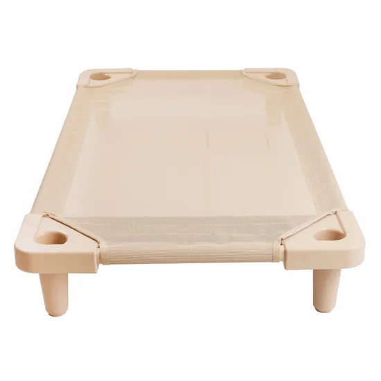 MTA Spaces - Compact Slimline Stacking Bed - Sand - 101.5 x 58.5 cm - Modern Teaching Aids NZ