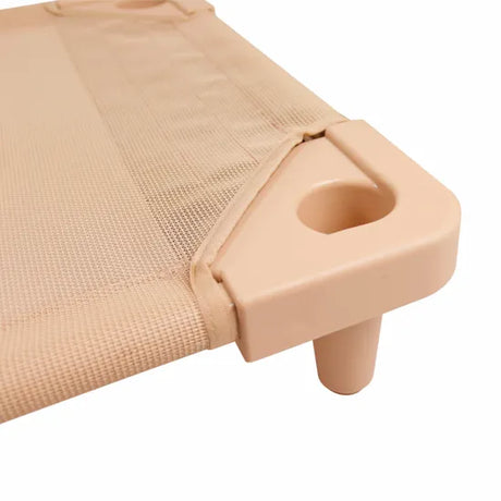 MTA Spaces - Compact Slimline Stacking Bed - Sand - 101.5 x 58.5 cm - Modern Teaching Aids NZ