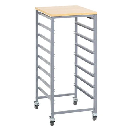 Single Tote Tray Trolley Frame - Modern Teaching Aids NZ