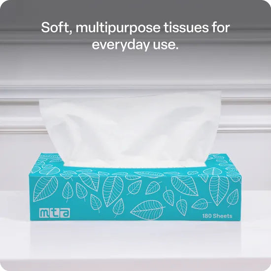 Facial Tissues 2Ply 180'S - Pack of 24 - Modern Teaching Aids NZ