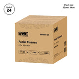 Facial Tissues 2Ply 180'S - Pack of 24 - Modern Teaching Aids NZ