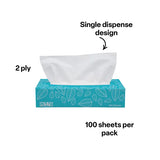 Facial Tissues 2Ply 100 Sheets - Pack of 48 - Modern Teaching Aids NZ