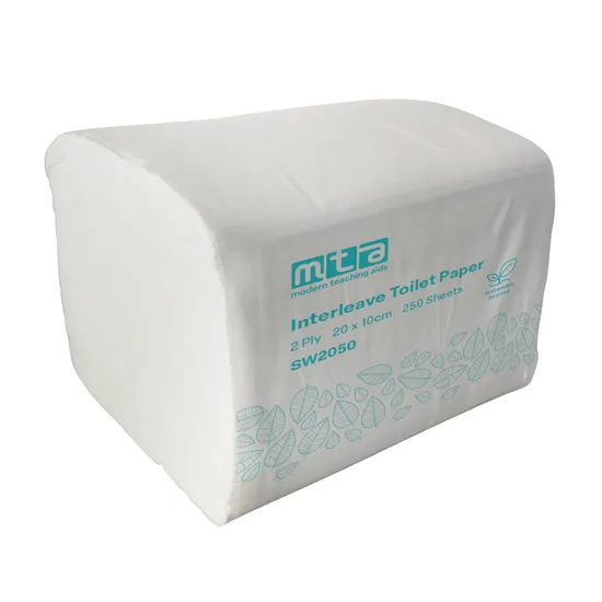 Interleave 2Ply Toilet Paper 36pks of x 250 Sheets - Modern Teaching Aids NZ