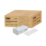 Paper Hand Towel 23 x 23 cm 2Ply 200 Sheets- Pack of 12 - Modern Teaching Aids NZ