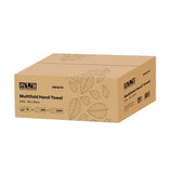 Paper Hand Towel 23 x 23 cm 2Ply 200 Sheets- Pack of 12 - Modern Teaching Aids NZ