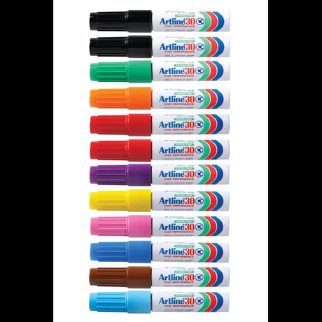 Artline 30 Permanent Markers - Pack of 12 - Modern Teaching Aids NZ