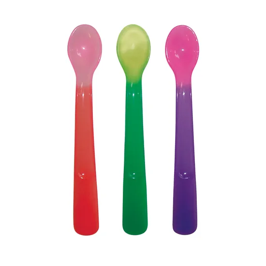 Baby Spoon Heat Colour Change Pack of 3 - Modern Teaching Aids NZ