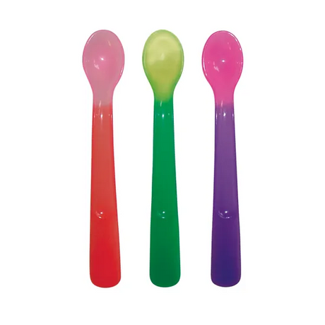 Baby Spoon Heat Colour Change Pack of 3 - Modern Teaching Aids NZ
