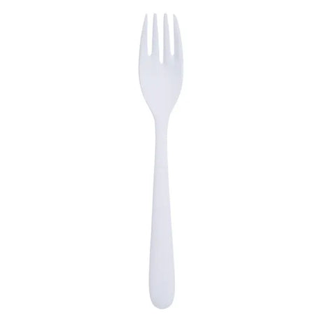 White Melamine Forks 18.3cm - Pack of 12 - Modern Teaching Aids NZ