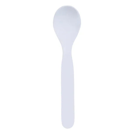 White Melamine Spoons 13.8cm - Pack of 12 - Modern Teaching Aids NZ