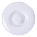 White Melamine Dip Serving Platter - Modern Teaching Aids NZ