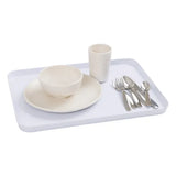 White Melamine Large Serving Tray - Modern Teaching Aids NZ