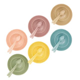 Pastel Melamine Bowls - Pack of 6 - Modern Teaching Aids NZ