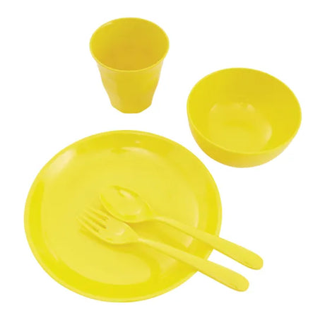 Yellow Dinner Set Allergy - Se