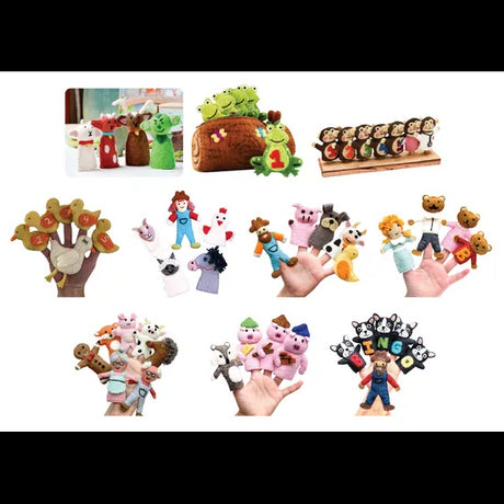Finger Puppets Best Loved Rhymes Set - Modern Teaching Aids NZ