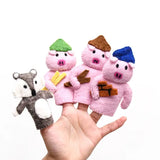 Three Little Pigs Book & Finger Puppets - Modern Teaching Aids NZ