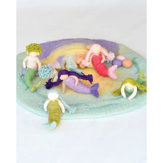 Felt Mermaid World Playset