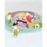 Felt Mermaid World Playset