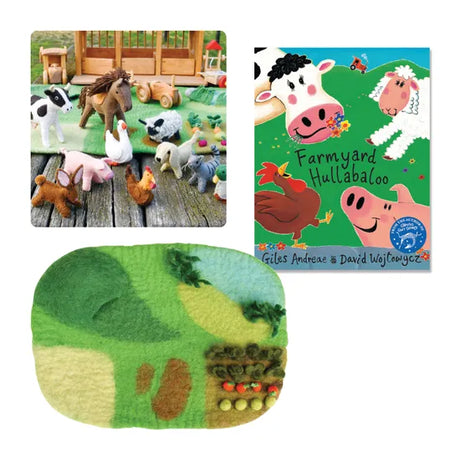 Felt Farm Playscene Kit - Modern Teaching Aids NZ