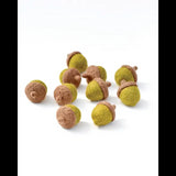 Felt Acorns Set of 20 - Modern Teaching Aids NZ