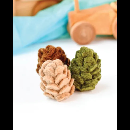 Felt Autumn Leaves & Pinecones - Modern Teaching Aids NZ