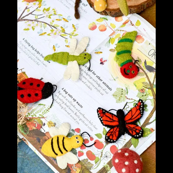 Insects and Bugs - Finger Puppet Set - Modern Teaching Aids NZ