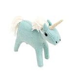 Felt Blue Unicorn Toy - Modern Teaching Aids NZ
