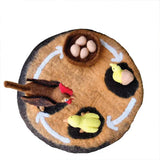 Felt Lifecycle of a Chicken