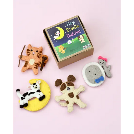 Hey Diddle Diddle! Finger Puppet Set - Modern Teaching Aids NZ