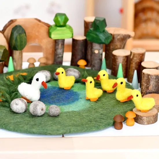 Duck Pond with 6 Ducks Play Mat Playscape - Modern Teaching Aids NZ