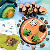 Felt Lifecycle of a Frog