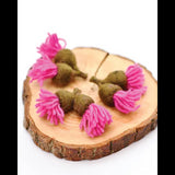 Felt Gum Blossoms & Leaves Set of 6 - Modern Teaching Aids NZ