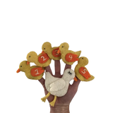 Five Little Ducks Finger Puppet Set - Modern Teaching Aids NZ