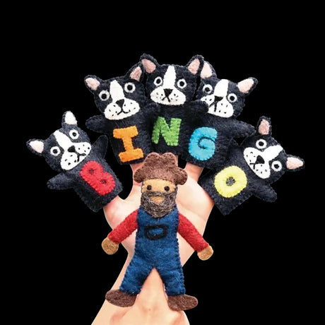 BINGO Finger Puppet Set - Modern Teaching Aids NZ