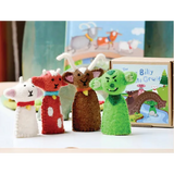 Three Billy Goats Gruff Finger Puppet Set - Modern Teaching Aids NZ