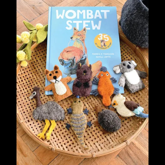 Wombat Stew Finger Puppet Set - Modern Teaching Aids NZ