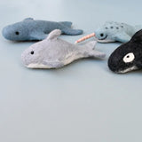 Felt Ocean Marine Mammals Toys - Orca, Whale, Dolphin, Narwhal - Modern Teaching Aids NZ