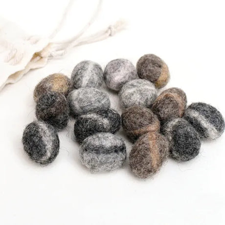 Felt Pebbles - 20 pebbles - Modern Teaching Aids NZ