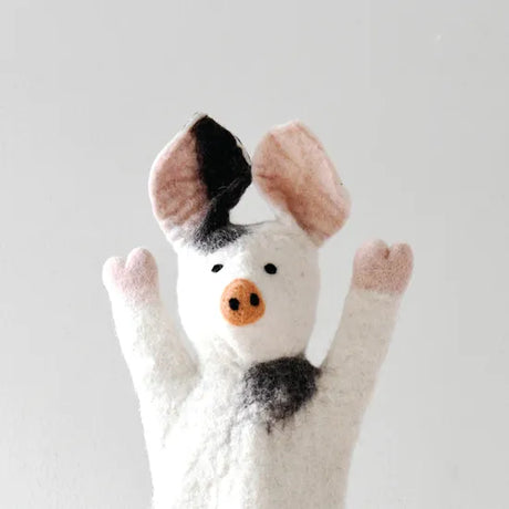 Felt Hand Puppet Old Spots Pig - Modern Teaching Aids NZ