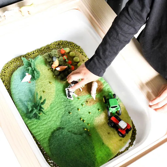 Farm Felt Play Mat Playscape - Modern Teaching Aids NZ