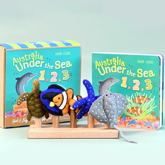 Australian Under the Sea Finger Puppets - Modern Teaching Aids NZ