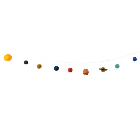 Solar System Space Garland 1.5m